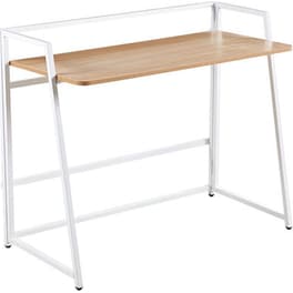 Γραφείο Πτυσσόμενο 24Mall 110x48x86cm Λευκό - Sonoma