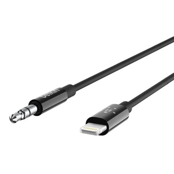 Καλώδιο δεδομένων Belkin Mixit Lightning To 3,5mm Aux Cable 0,9m Av10172bt03-blk image 1