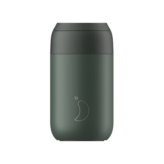 Κούπα Θερμός Chilly's Series 2 Pine Green  από ανοξείδωτο ατσάλι 340 ml - Πράσινο image 0