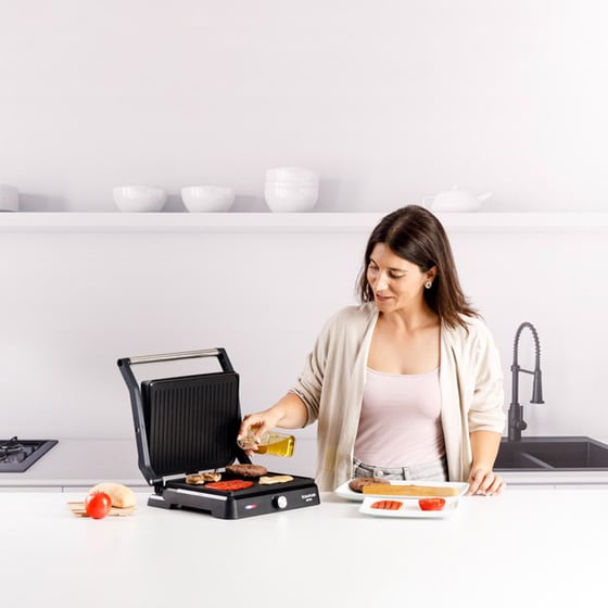TAURUS BISTRO GRILL GR2600X 2600 W Μαύρο Τοστιέρα - Γκριλιέρα image 5