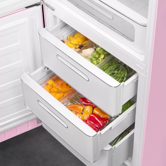 SMEG FAB32LPK6 332 Lt Total No Frost Ροζ Ψυγειοκαταψύκτης image 5