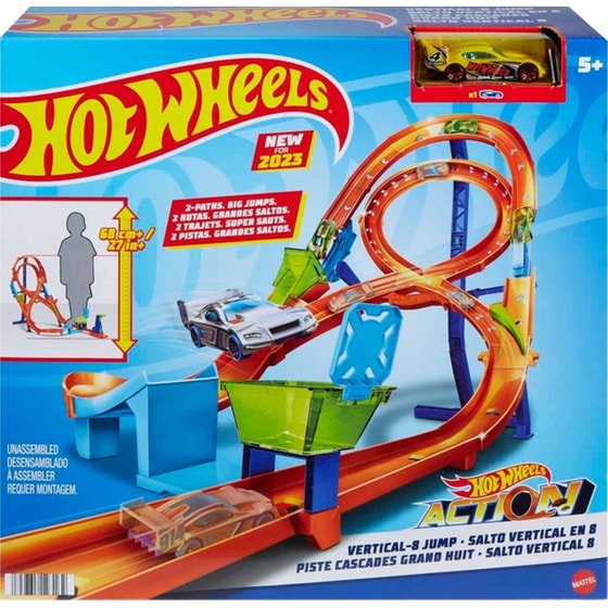 Mattel Hot Wheels Action Κάθετη Πιστα Για Άλματα (HMB15) image 0