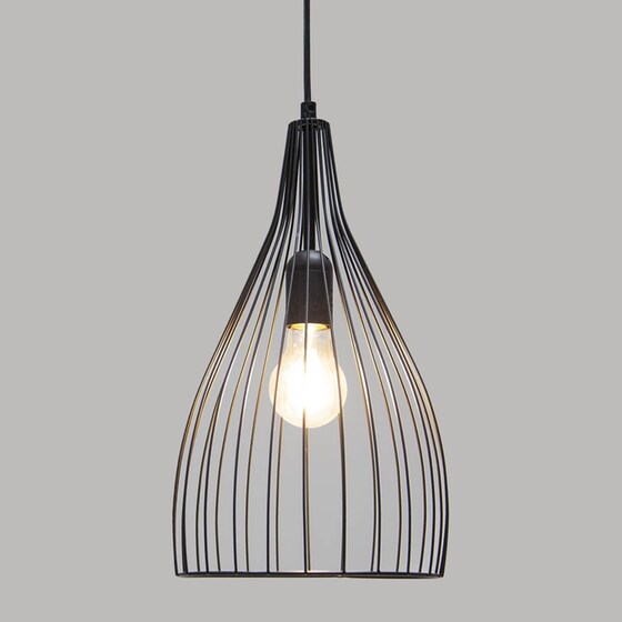 Φωτιστικό Οροφής Μονόφωτο Spitishop A-s Rita 168219 Μεταλλικό - Μαύρο image 1