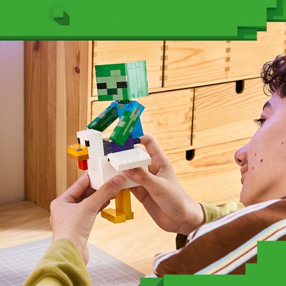 LEGO® Minecraft® Αναβάτης Κοτόπουλου (21582) image 10