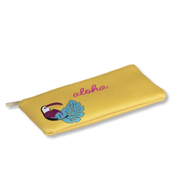 Κασετίνα Tri-Coastal Design Aloha Κίτρινη image 2