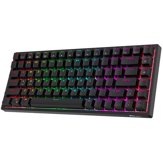 Royal Kludge RK84 Gaming Μηχανικό Ασύρματο Bluetooth Πληκτρολόγιο RGB Μαύρο (US) image 2