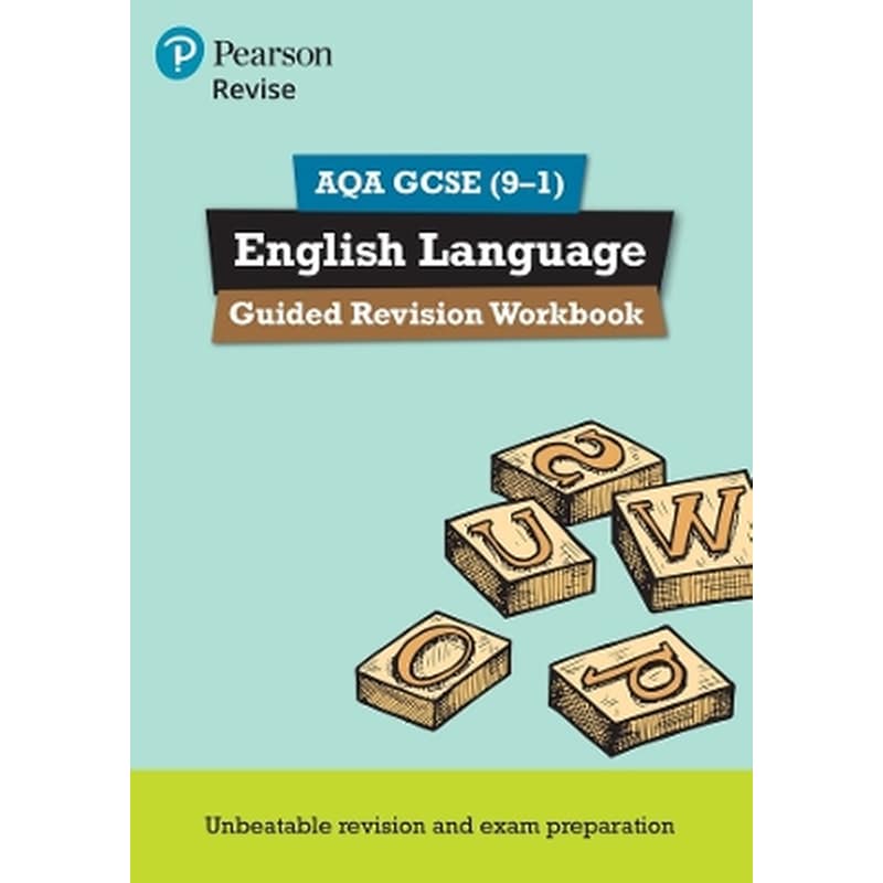 Pearson REVISE AQA GCSE English Language Guided Revision Workbook - for 2026, 2027 exams