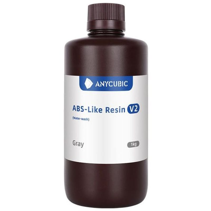 ANYCUBIC Ρητίνη 3D Εκτυπωτή Anycubic ABS-Like Resin V2 1kg - Γκρι
