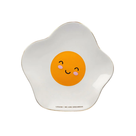 Πιατάκι Legami για Αντικέιμενα Κεραμικό Αυγό - Λευκό image 0