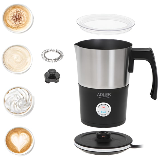 Συσκευή για Αφρόγαλα ADLER AD-4497 1000 W 0.3 L Μαύρο image 4