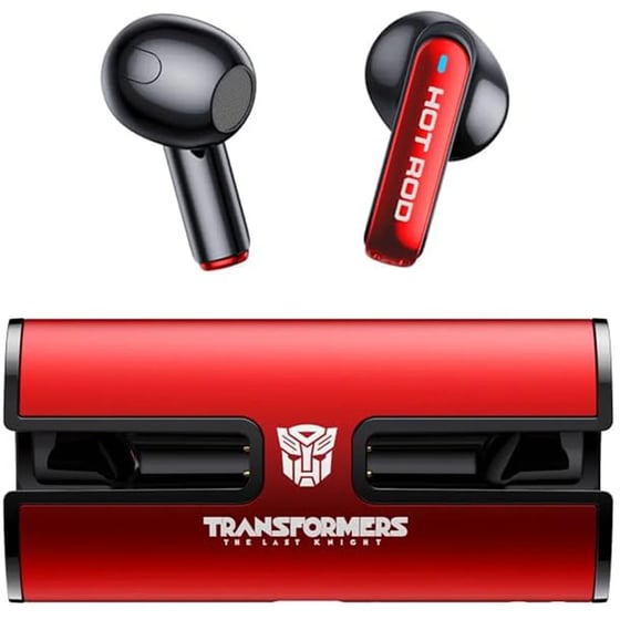 Ακουστικά Bluetooth Tws Transformers Tf-t02 - Κόκκινο image 0