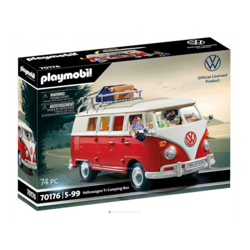 Playmobil Volkswagen T1, Camping Bus, 70176, 1τμχ.