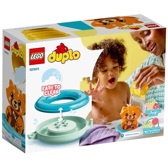LEGO® Duplo Bath Time Fun: Floating Red Panda (10964) image 3