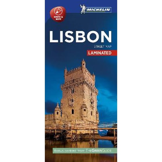 Lisbon -Citymap Laminated 2016 image 0