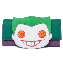 Πορτοφόλι Loungefly  Joker από Δερματίνη Με Κούμπωμα Πολύχρωμο