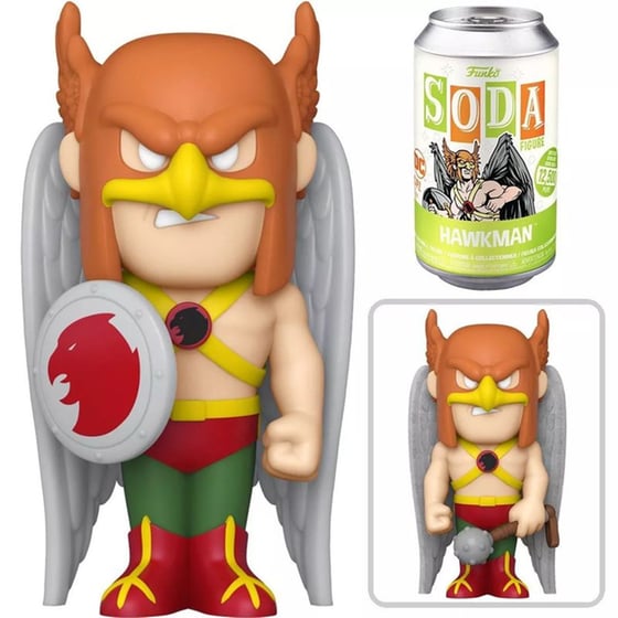 Funko Vinyl Soda Dc Comics - Hawkman Φιγούρα (le8000) image 2