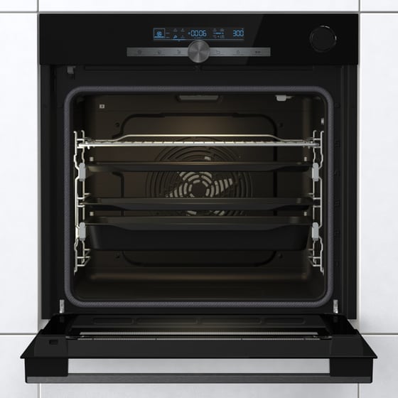 HISENSE BSA66334PG 77 Lt Μαύρο Εντοιχιζόμενος Φούρνος Άνω Πάγκου image 2