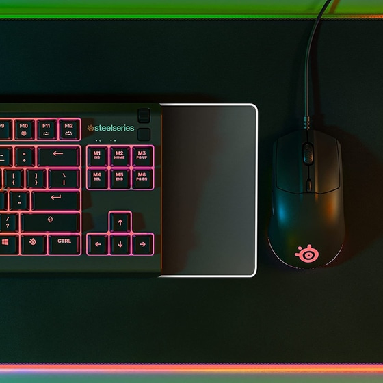 SteelSeries APEX 3 TKL Gaming Μεμβράνης Ενσύρματο Tenkeyless Πληκτρολόγιο Μαύρο (US) image 13