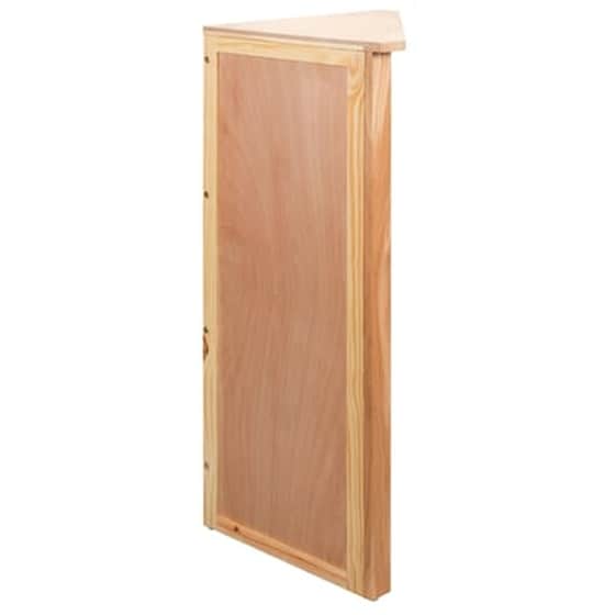 Vidaxl Ραφιέρα Γωνιακή 59 X 36 X 100 Εκ. Από Μασίφ Ξύλο Δρυός image 4