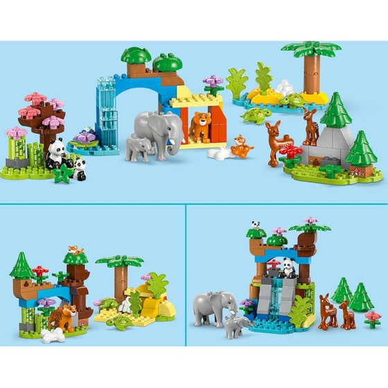 LEGO® DUPLO® Town 3-σε-1 Οικογένειες Άγριων Ζώων (10446) image 4