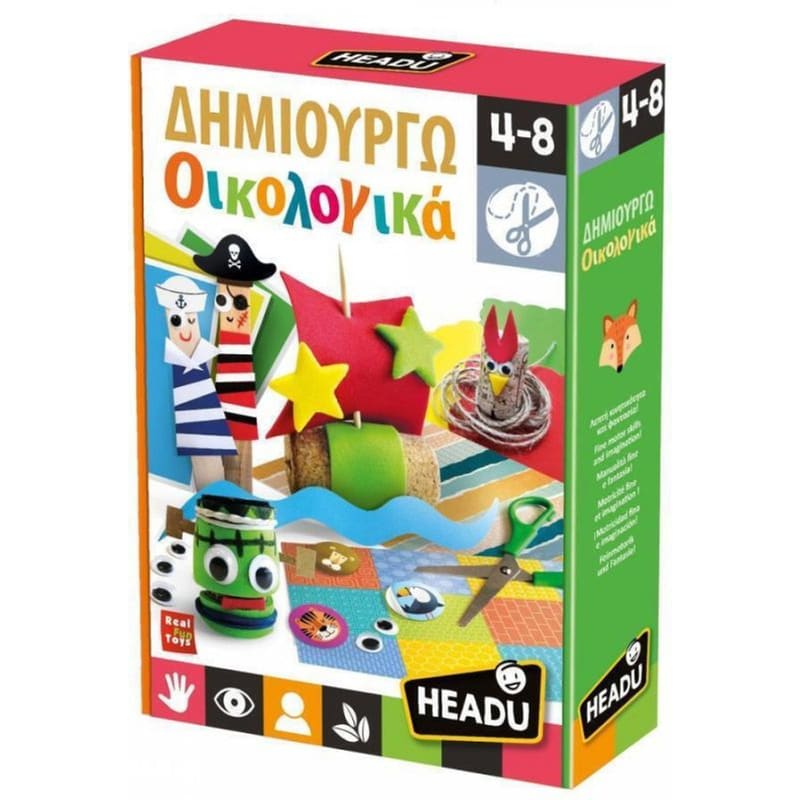 HEADU Headu Σετ Χειροτεχνίας Δημιουργώ Οικολογικά