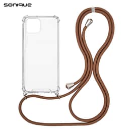 Θήκη Apple iPhone 13 Mini - Sonique Armor Clear - Καφέ