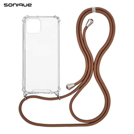Θήκη Apple iPhone 13 Mini - Sonique Armor Clear - Καφέ image 0