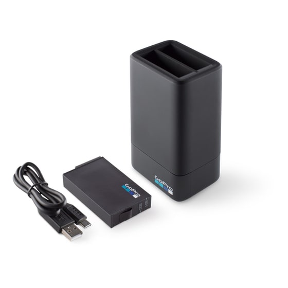 GoPro Επαναφορτιζόμενη Μπαταρία & Διπλός Φορτιστής Fusion Black image 0