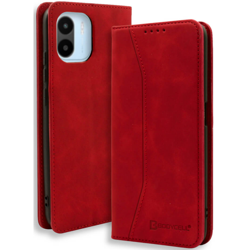 BODYCELL Θήκη Πορτοφόλι Xiaomi Redmi A2 - Bodycell - Κόκκινο