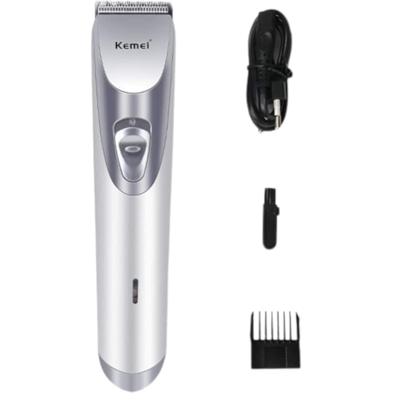 Κουρευτική Μηχανή ΚΕΜΕΙ KM-1614 Ασημί