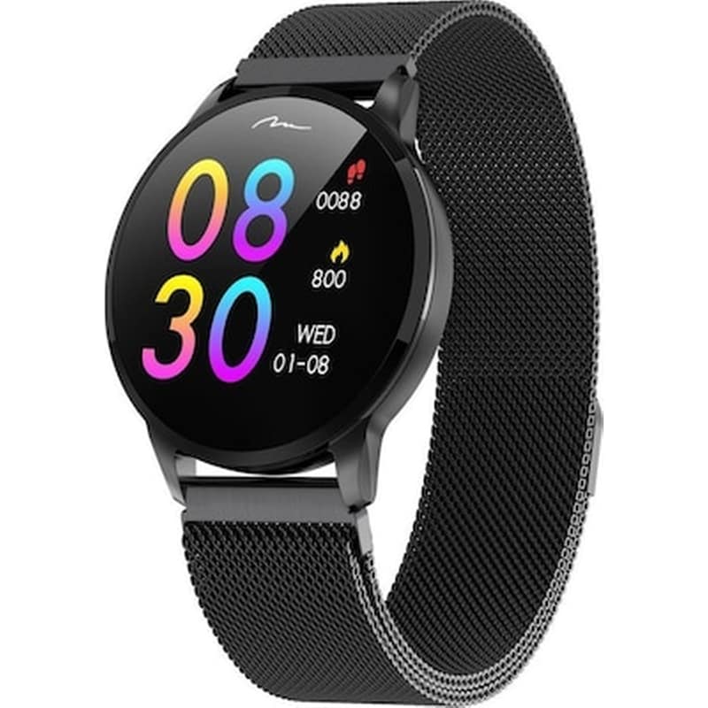 MEDIA TECH Smartwatch MediaTech MT863 50mm - Μαύρο