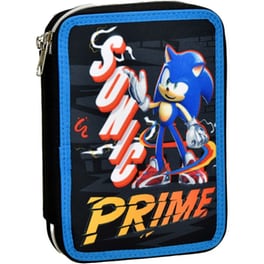 Κασετίνα Παραλληλόγραμμη Γεμάτη Gim Sonic Prime