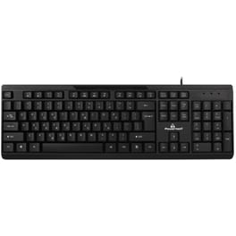 Powertech PT-1069 Ενσύρματο Πληκτρολόγιο Μαύρο (EN/GR)