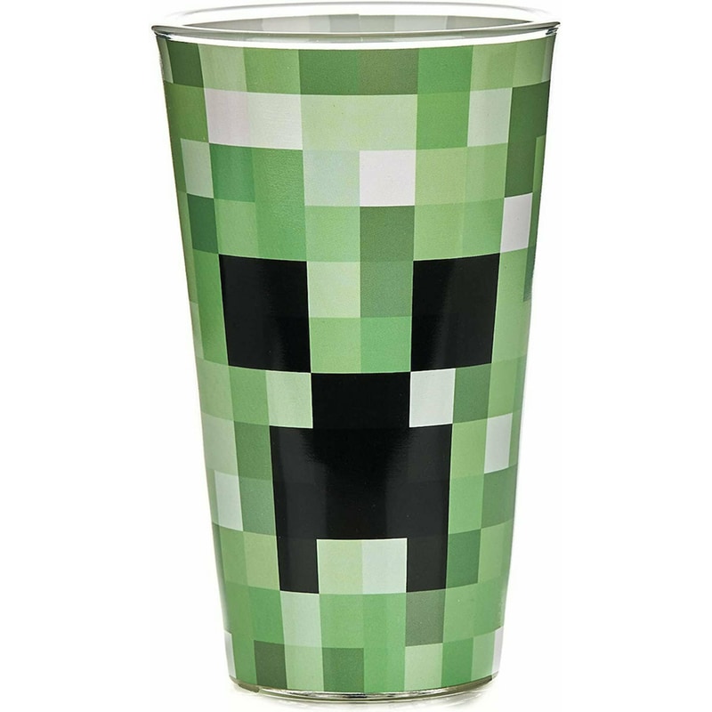 PALADONE Ποτήρι Paladone Minecraft Γυάλινο 400 ml - Πράσινο