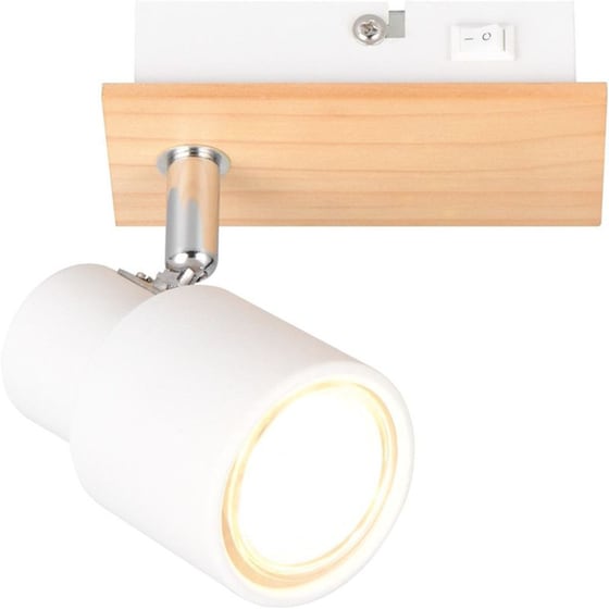 Σποτ Μονόφωτο Reality Lighting Pierre White Mat image 1
