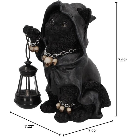 Φιγούρα Nemesis Now Adult: Gothic - Reapers Feline Lantern (18.5cm) image 10