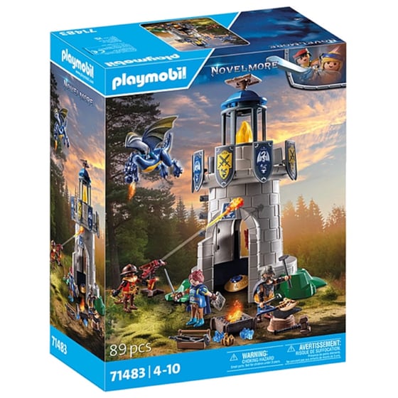 PLAYMOBIL® Novelmore Πύργος Ιπποτών με δράκο και σιδηρουργό (71483) image 2