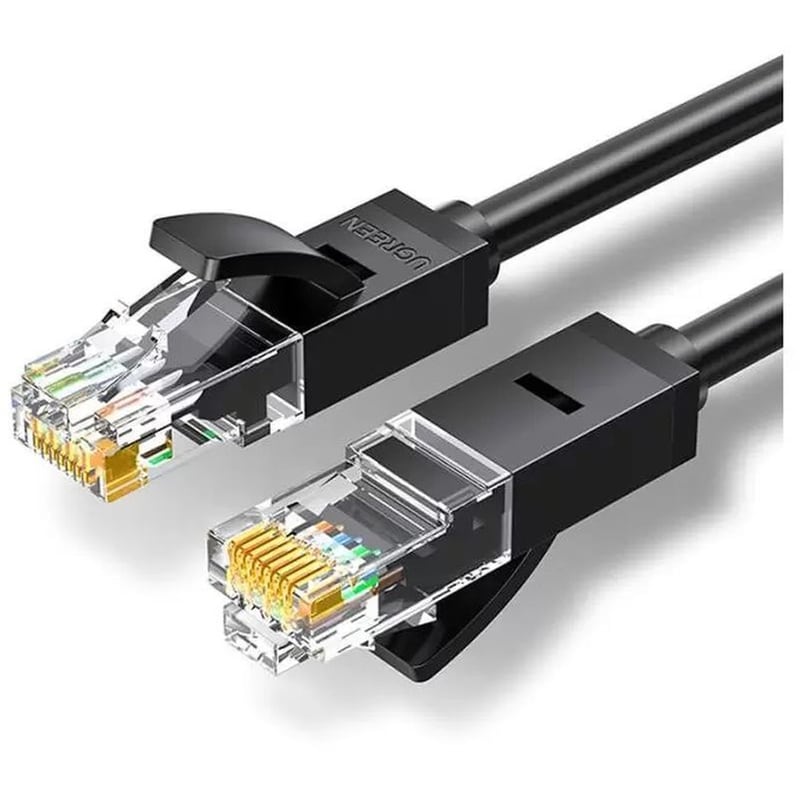 UGREEN Καλώδιο Δικτύου Ugreen NW102 UTP Patch Cat6 15m - Μαύρο