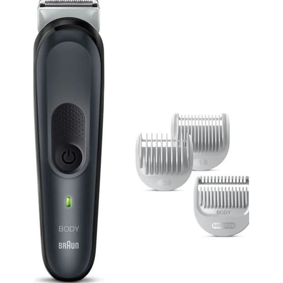 Κουρευτική Μηχανή Σώματος BRAUN BG3340 Μαύρο image 0
