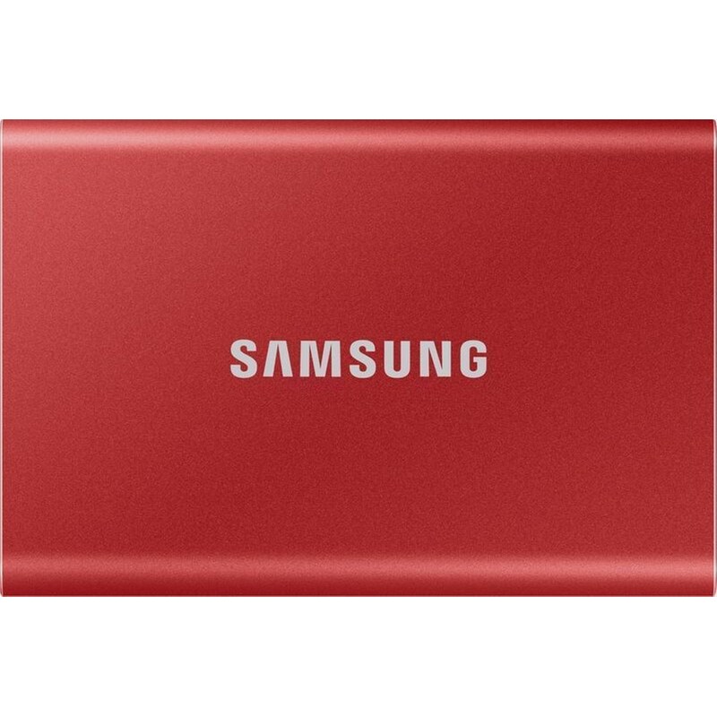 Samsung T7 USB 3.2 SSD 500 GB - Κόκκινο