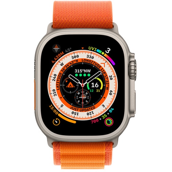 Λουράκι για Apple Watch 49mm Loop - Orange Alpine Loop - Small image 2
