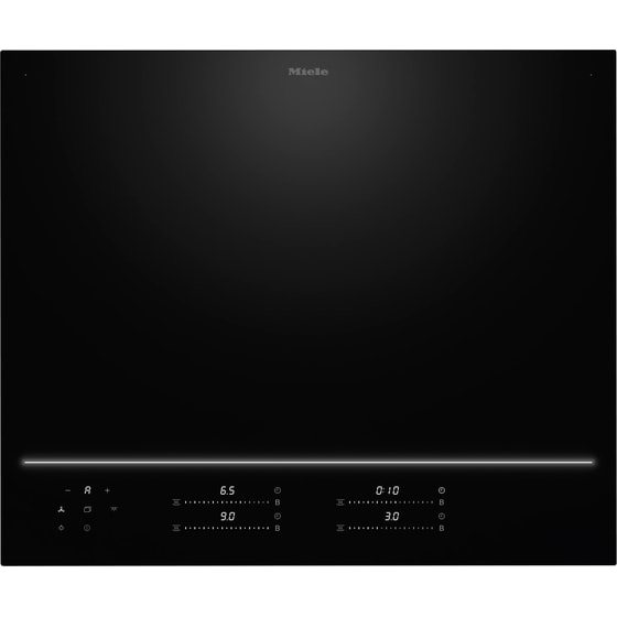 MIELE KM8765 FL 62 cm Μαύρο Εστία Επαγωγική Αυτόνομη image 0