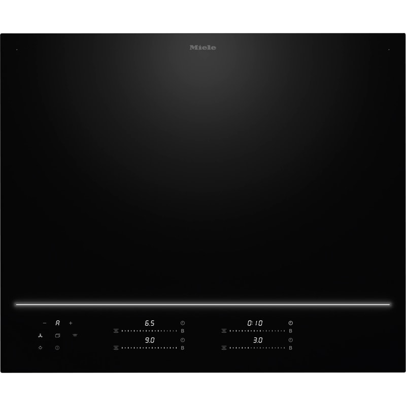 MIELE KM8765 FL 62 cm Μαύρο Εστία Επαγωγική Αυτόνομη