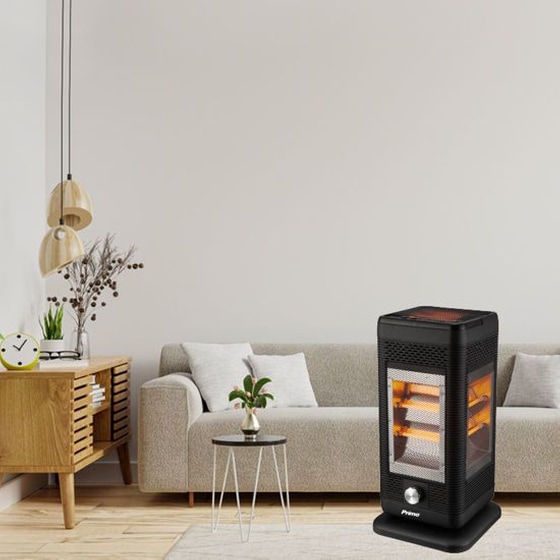 PRIMO PRQH-81118 Σόμπα Χαλαζία 2000W Μαύρο image 1