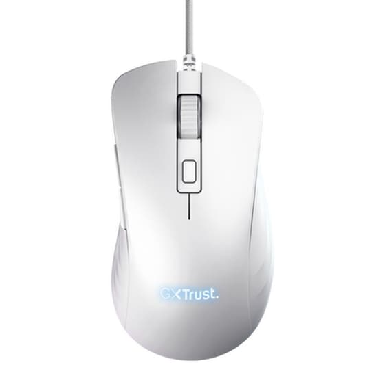 Trust Gxt924W Ενσύρματο Ποντίκι - Λευκό image 1