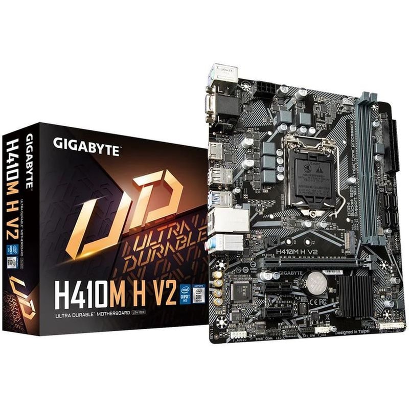 Gigabyte H410M H V2 Intel H410 Micro ATX με Socket Intel 1200