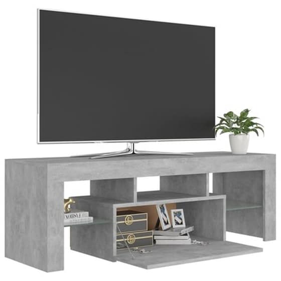 Έπιπλο Τηλεόρασης VidaXL από Μοριοσανίδα 120x35x40cm - Γκρι image 4