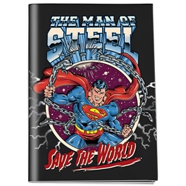 Τετράδιο Καρφίτσα GRAFFITI B5 Superman 50 Φύλλων (1 Τεμάχιο)