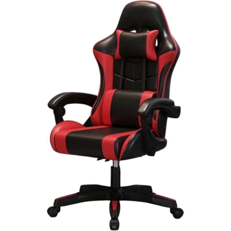 Καρέκλα Gaming Aria Trade Δερματίνης - Μαύρη/Κόκκινη