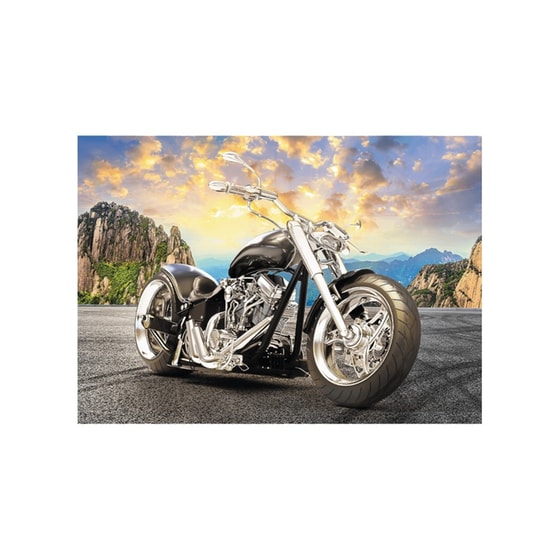 Παζλ Black Motorcycle Trefl (500 Κομμάτια) image 1
